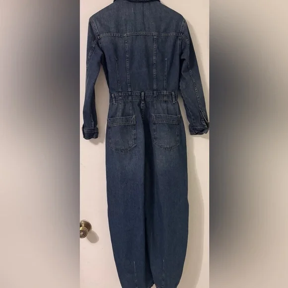 Free People Blue Denim Jumpsuit - Picture 5 of 5
